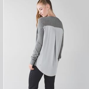 LULULEMON cardi In The Front Sweater